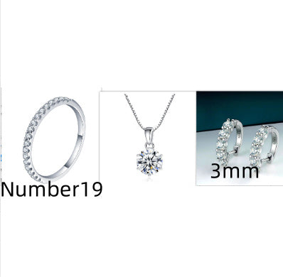 Sterling Silver Moissanite Ring – Elegant Everyday Shine