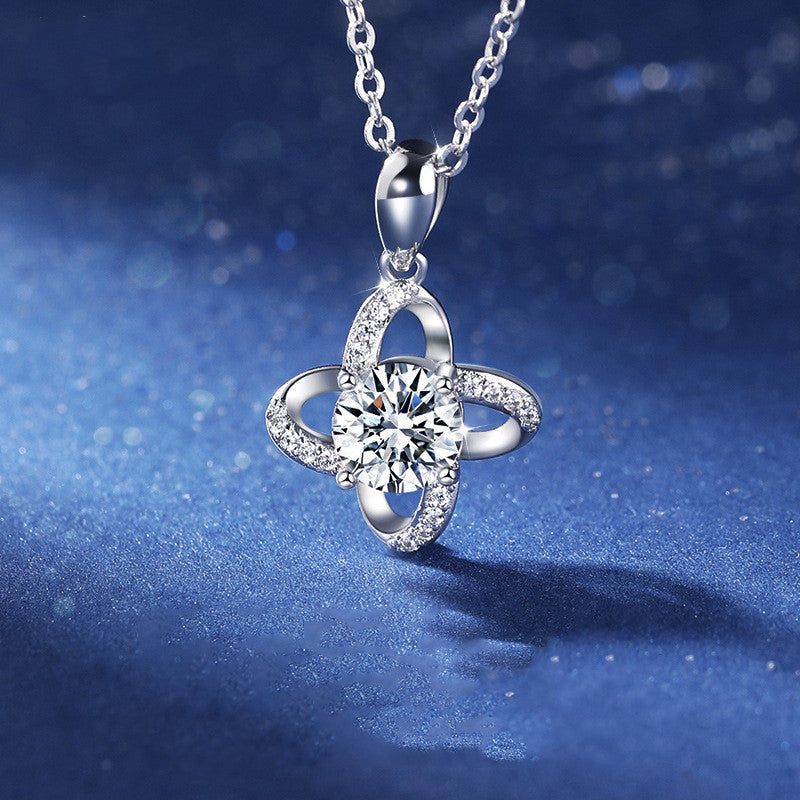 Moissanite Necklace – Timeless Sparkle, Elegant Design