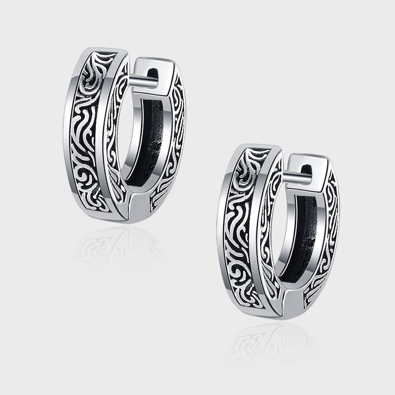 Vintage Silver Earrings – 1 Chic S925 Statement for Everyday Style