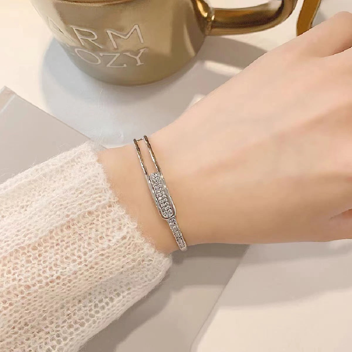 S925 Sterling Silver Bracelet – 1 Stunning Korean Sparkle
