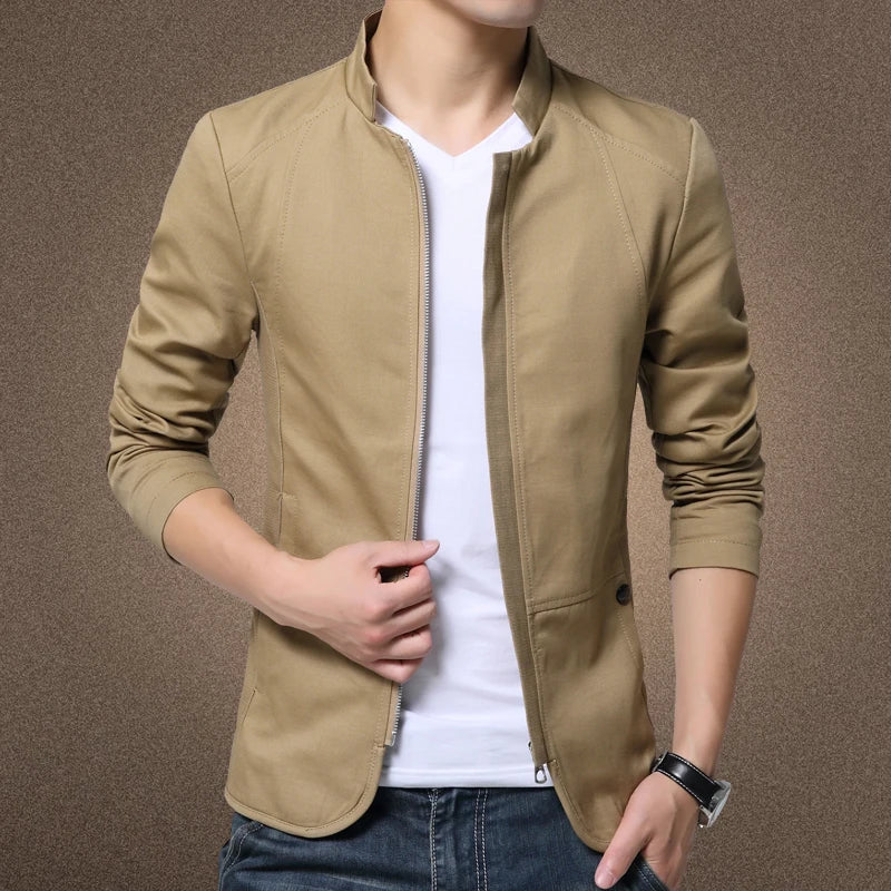 Jacket Coats for Men Business and Casual Male Jackets