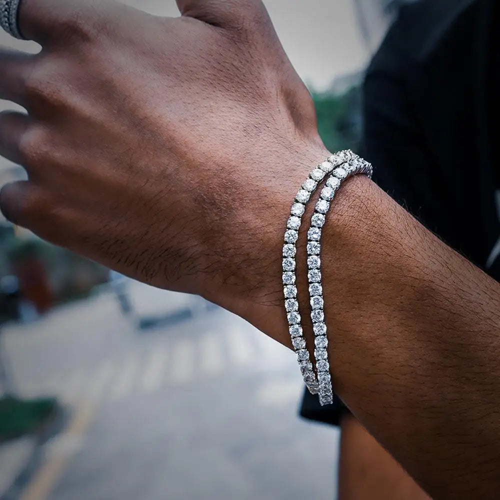 Sterling Silver Tennis Bracelet