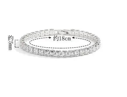 D Color Moissanite Tennis Bracelet – 925 Wedding Luxury