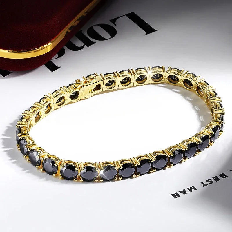 Gradient Moissanite Tennis Bracelet