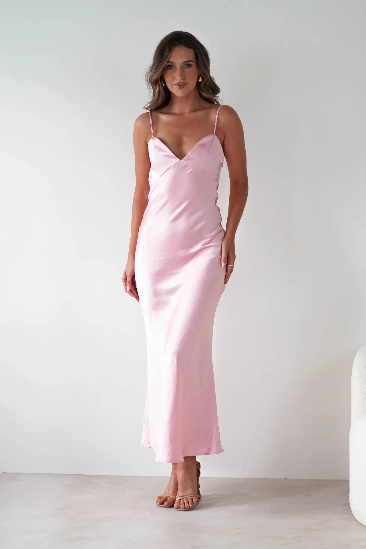 New Dresses 2025 Woman Fashion Summer Women's Clothing Sexy Halter Satin Fashion Strappy Skirts