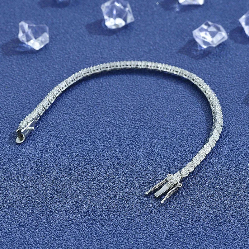 Top 1 GRA Certified Moissanite Bracelet – Full Sparkle