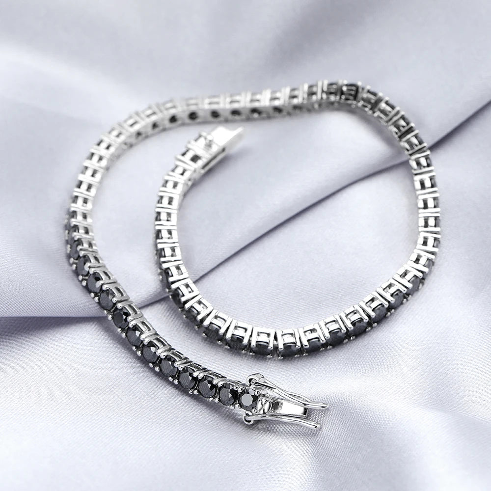 Gradient Moissanite Tennis Bracelet
