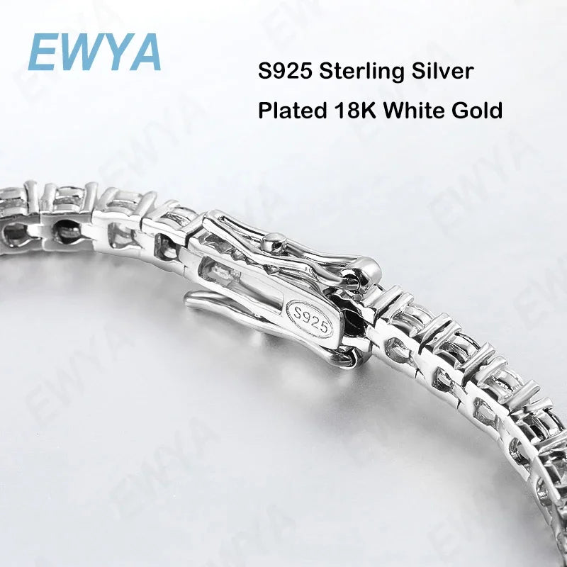 Gradient Moissanite Tennis Bracelet