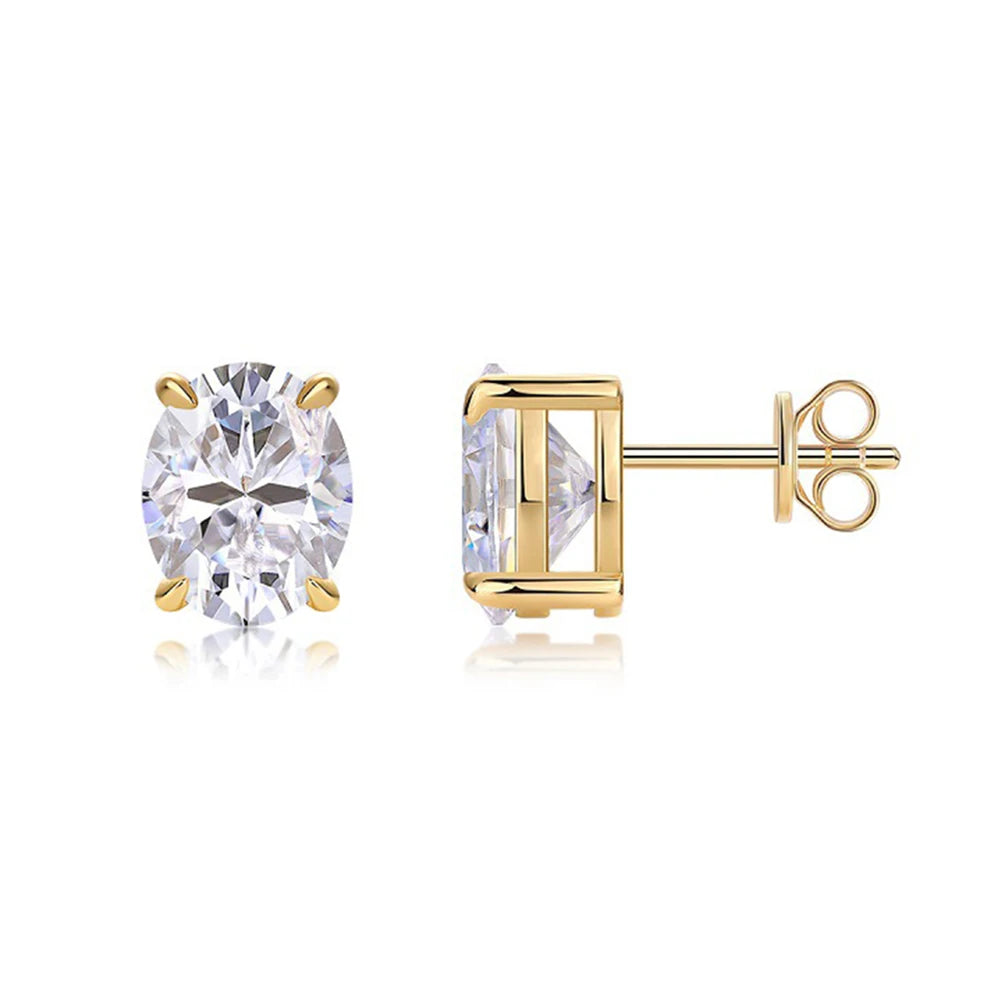 Top 1 Moissanite Stud Earrings – 1.4ct Sparkle for All