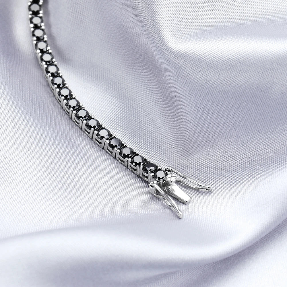 Gradient Moissanite Tennis Bracelet