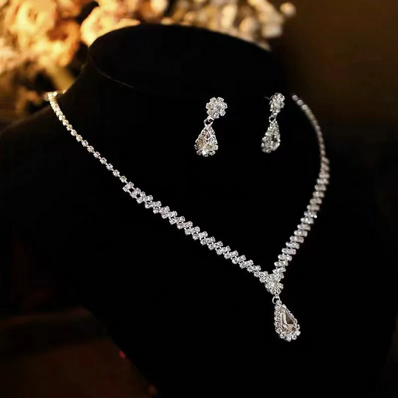 1 Set Bridal Wedding Jewelry