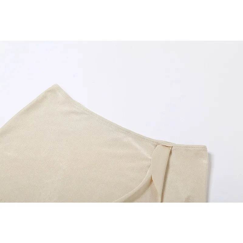 European and American Style Women's Clothing Fashion Sexy Chest-wrapped Small Vest Slim-fitting Hip-wrapped Skirt Suit Women