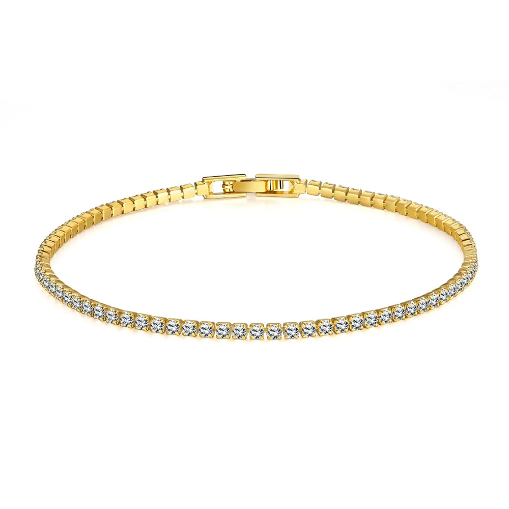 D Color Moissanite Tennis Bracelet – 925 Wedding Luxury