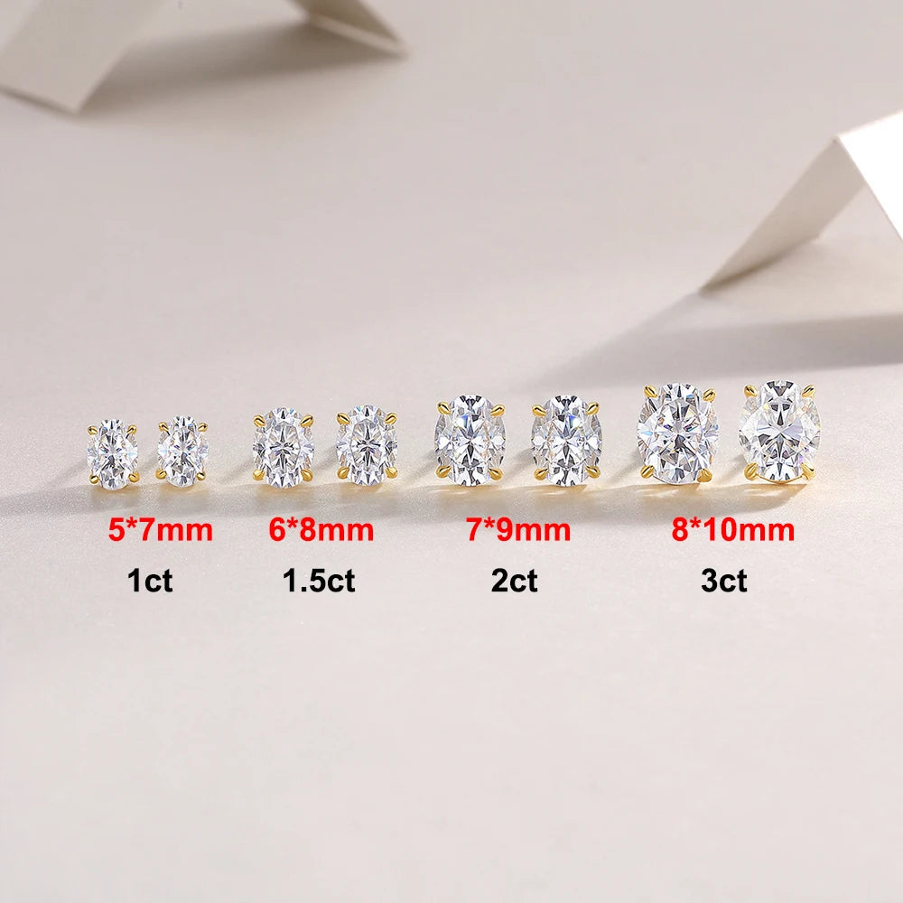 Top 1 Moissanite Stud Earrings – 1.4ct Sparkle for All