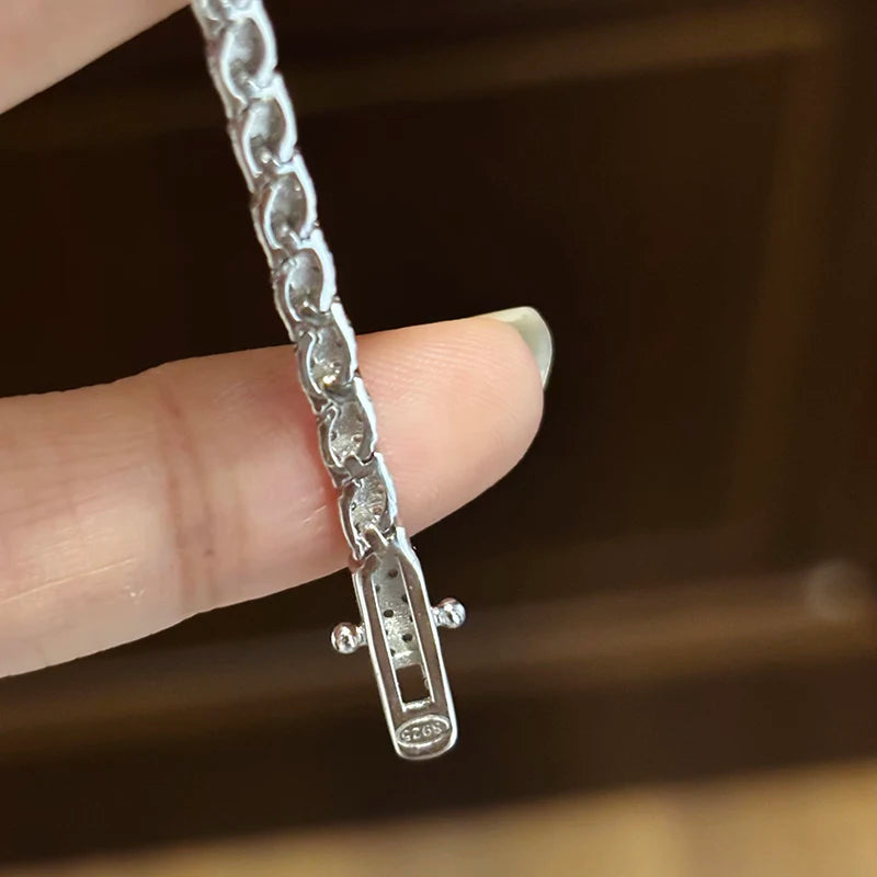 Moissanite Tennis Bracelet Sparkle