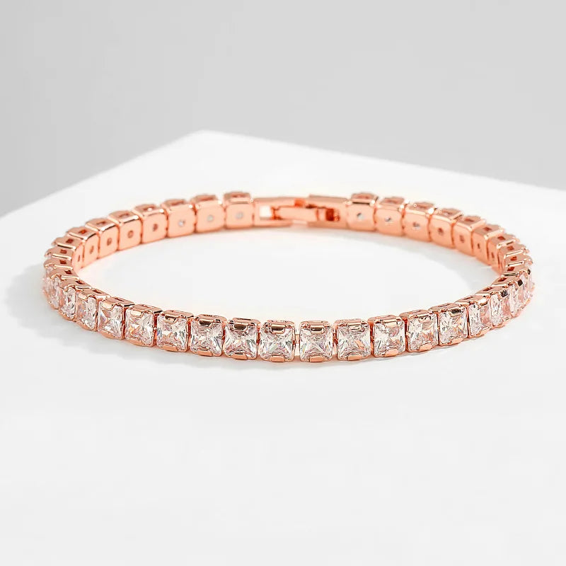 D Color Moissanite Tennis Bracelet – 925 Wedding Luxury