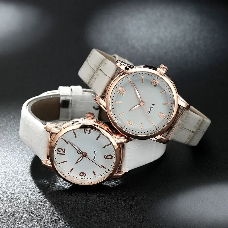 Brand Luxury Fashion Ladies Watch Reloj Mujer Leather Watch Women Female Quartz Wristwatches Montre Femme