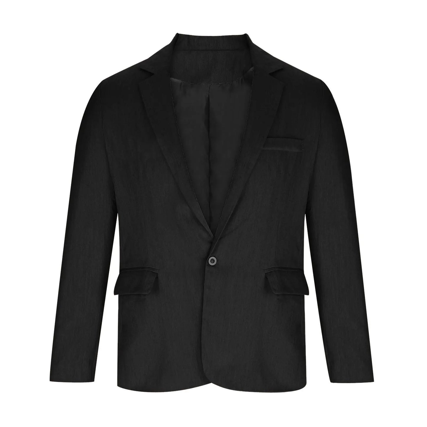 2025 Fashion Men's Clothing Business Casual Blazer Coats Classic Single Button Slim Fit Suit Jackets
