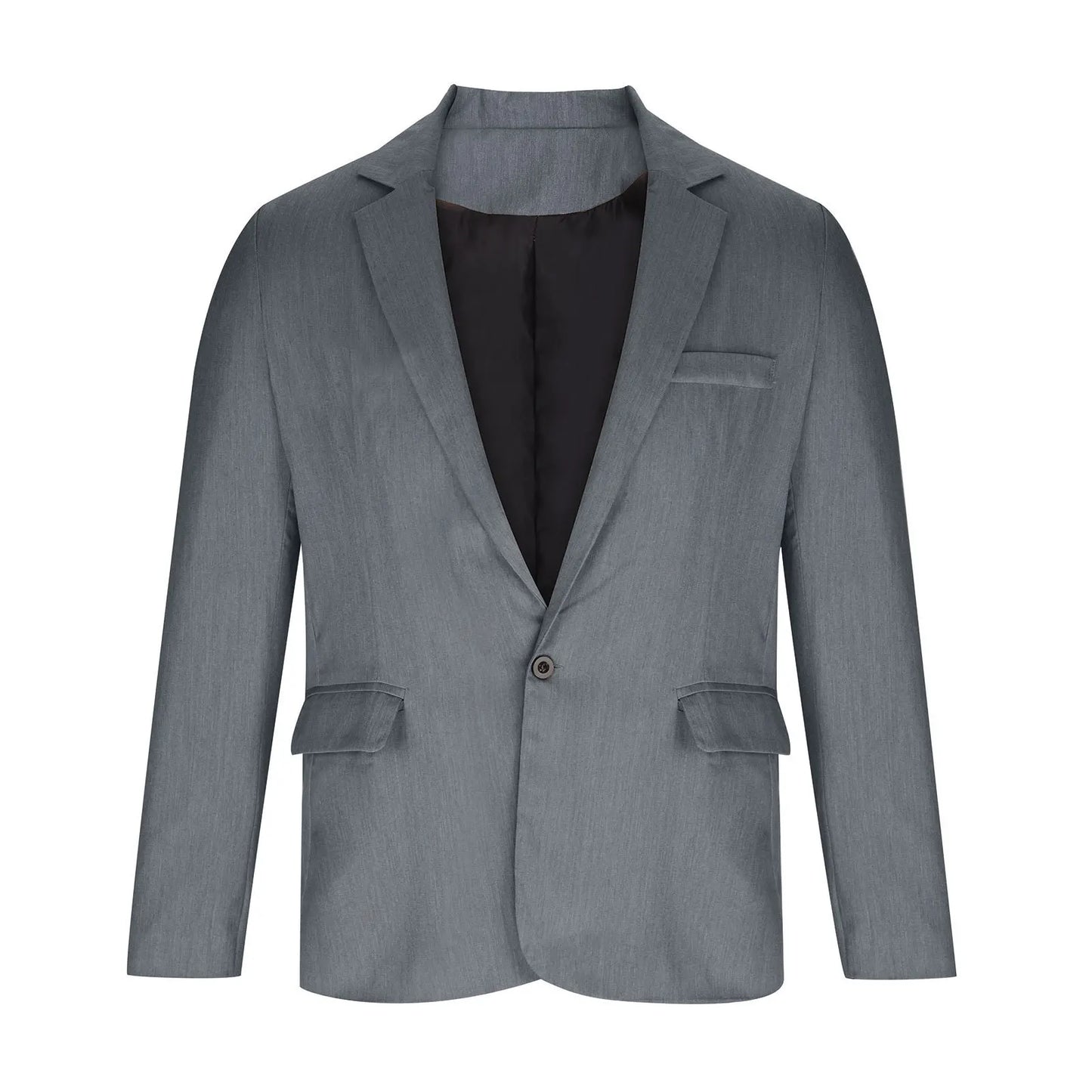 2025 Fashion Men's Clothing Business Casual Blazer Coats Classic Single Button Slim Fit Suit Jackets
