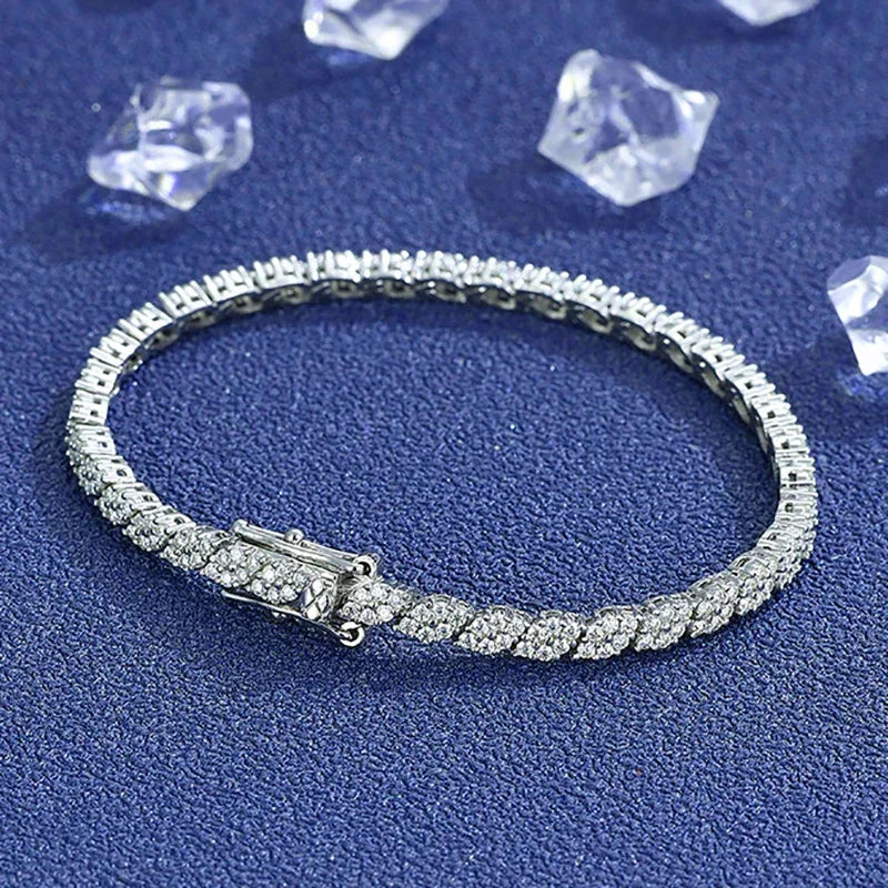 Top 1 GRA Certified Moissanite Bracelet – Full Sparkle