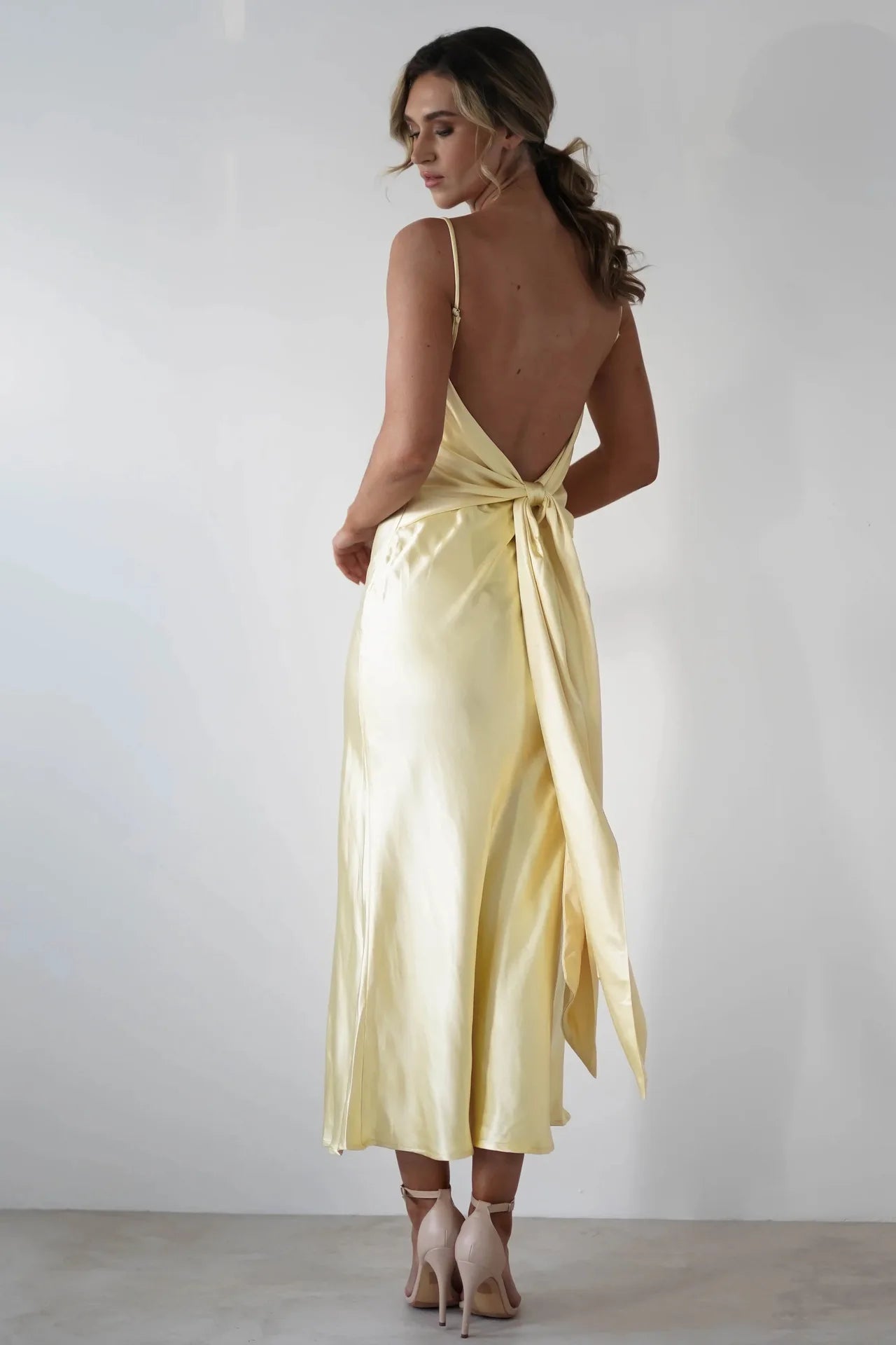 New Dresses 2025 Woman Fashion Summer Women's Clothing Sexy Halter Satin Fashion Strappy Skirts