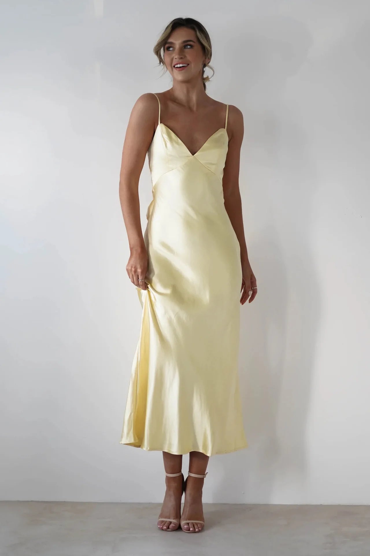 New Dresses 2025 Woman Fashion Summer Women's Clothing Sexy Halter Satin Fashion Strappy Skirts