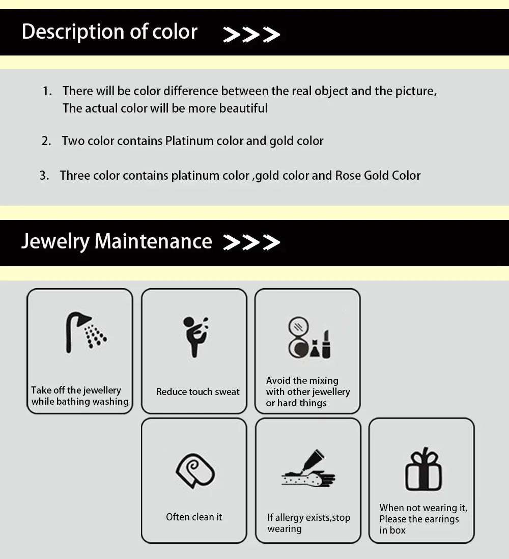 Luxury zircon jewelry full set