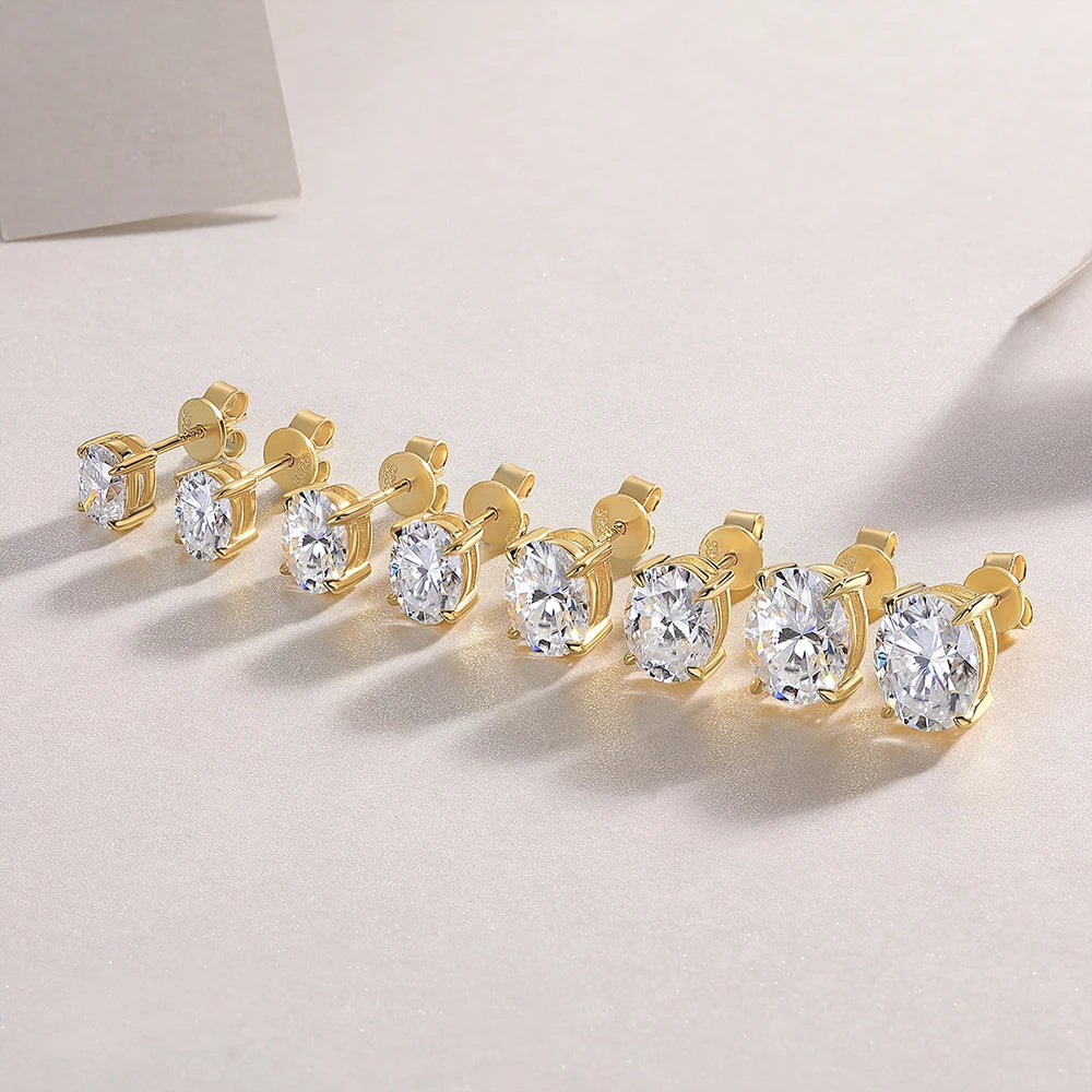 Top 1 Moissanite Stud Earrings – 1.4ct Sparkle for All