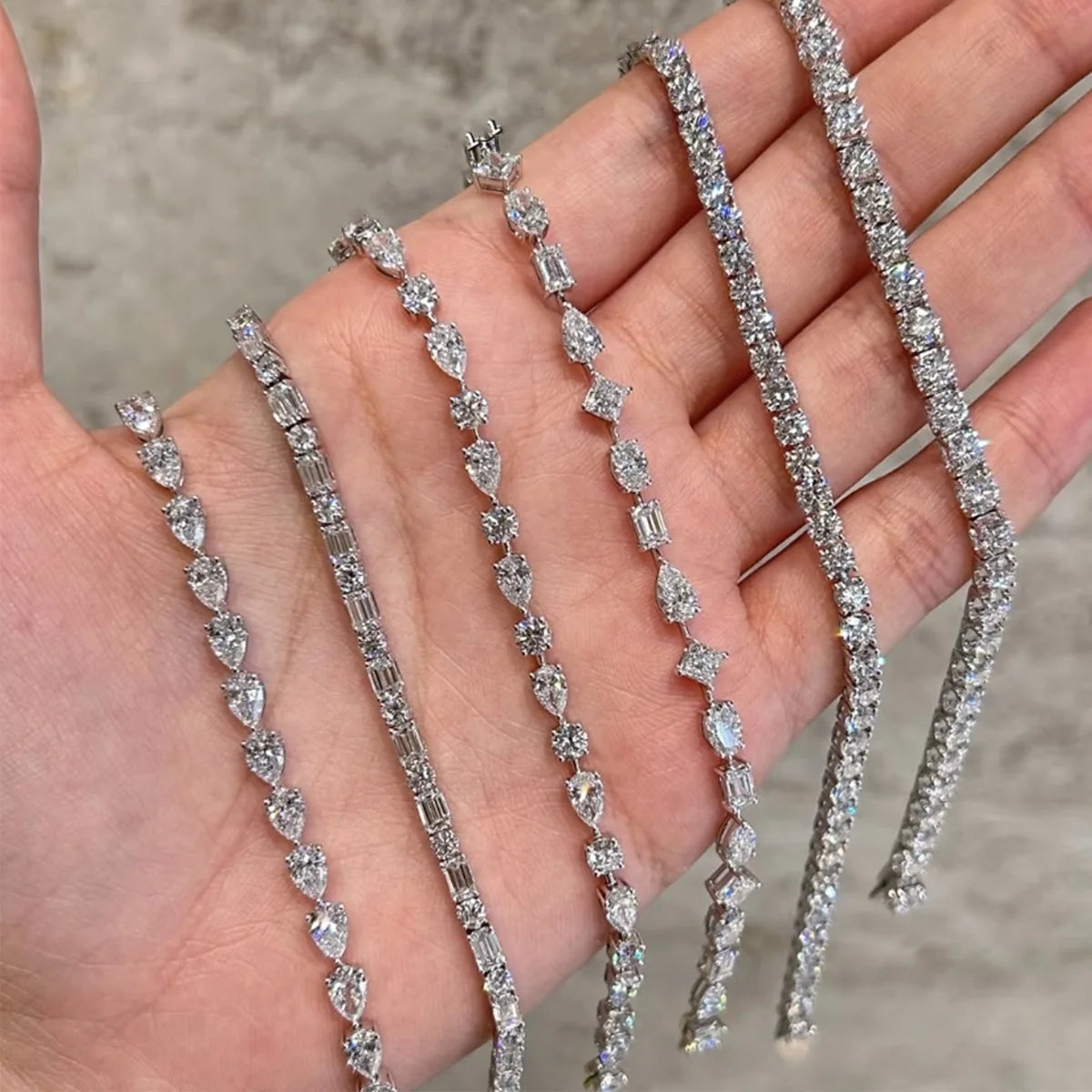 Custom Diamond/Gemstone Necklaces and Earrings