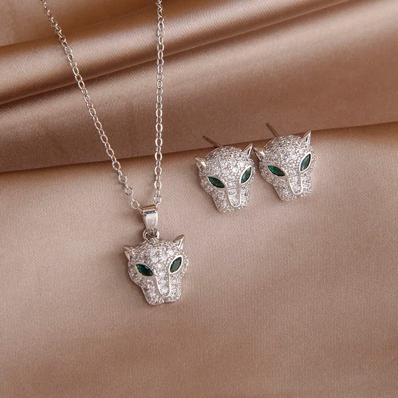 Luxury Leopard Jewelry Set
