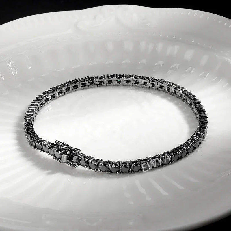 Gradient Moissanite Tennis Bracelet