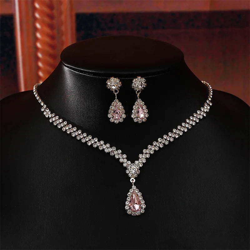 1 Set Bridal Wedding Jewelry