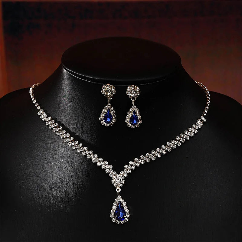1 Set Bridal Wedding Jewelry