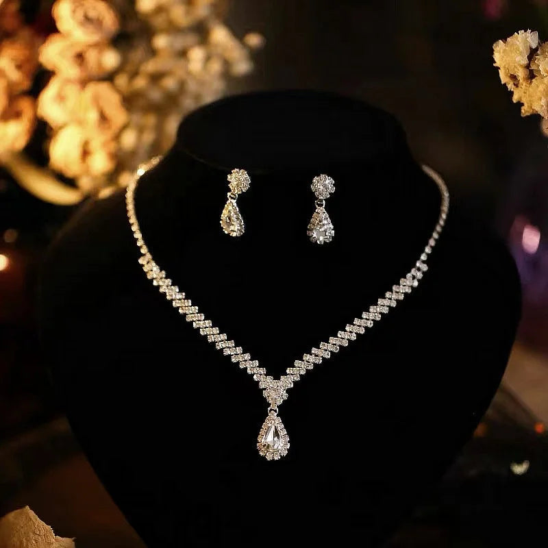 1 Set Bridal Wedding Jewelry