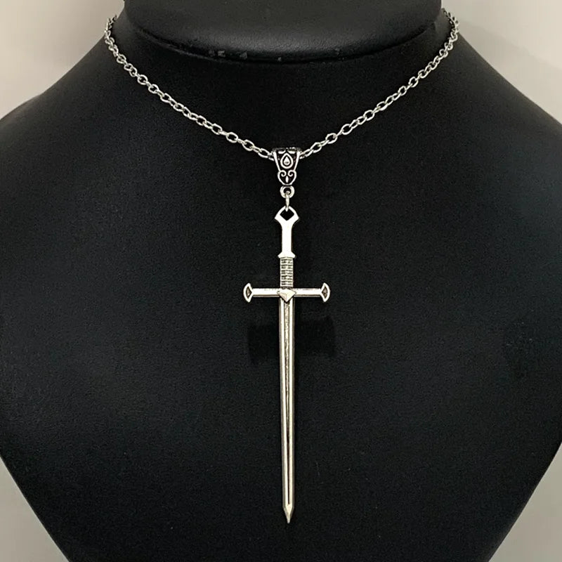 New sword necklace, dagger necklace, sword pendant