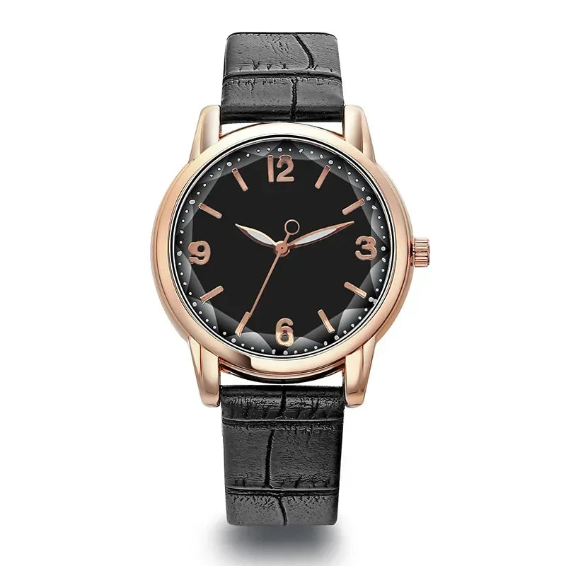 Brand Luxury Fashion Ladies Watch Reloj Mujer Leather Watch Women Female Quartz Wristwatches Montre Femme