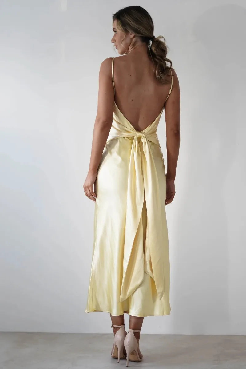 New Dresses 2025 Woman Fashion Summer Women's Clothing Sexy Halter Satin Fashion Strappy Skirts