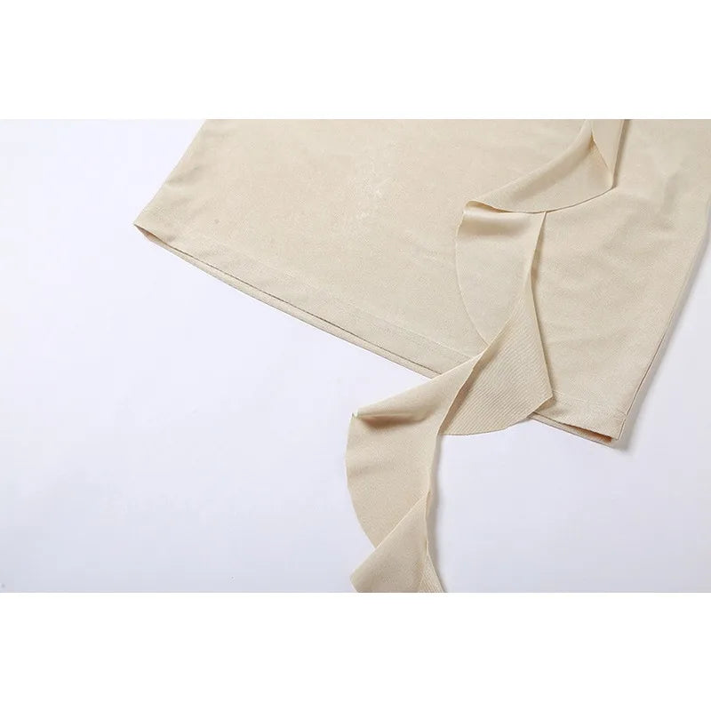 European and American Style Women's Clothing Fashion Sexy Chest-wrapped Small Vest Slim-fitting Hip-wrapped Skirt Suit Women