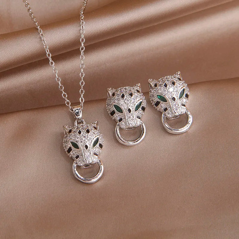 Luxury Leopard Jewelry Set