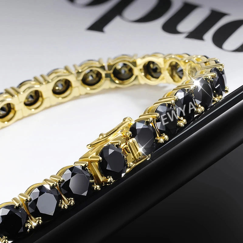 Gradient Moissanite Tennis Bracelet