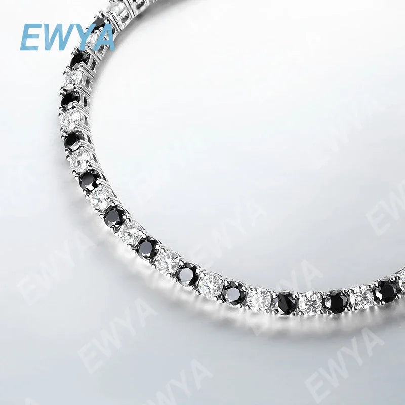 Gradient Moissanite Tennis Bracelet