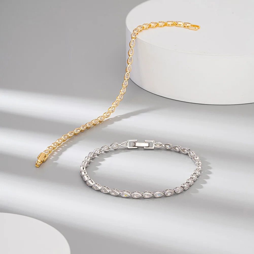 Sterling Silver Tennis Bracelet