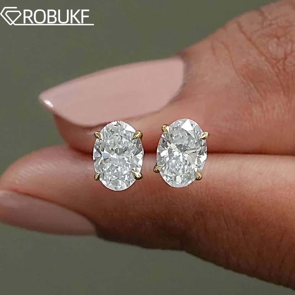 Top 1 Moissanite Stud Earrings – 1.4ct Sparkle for All