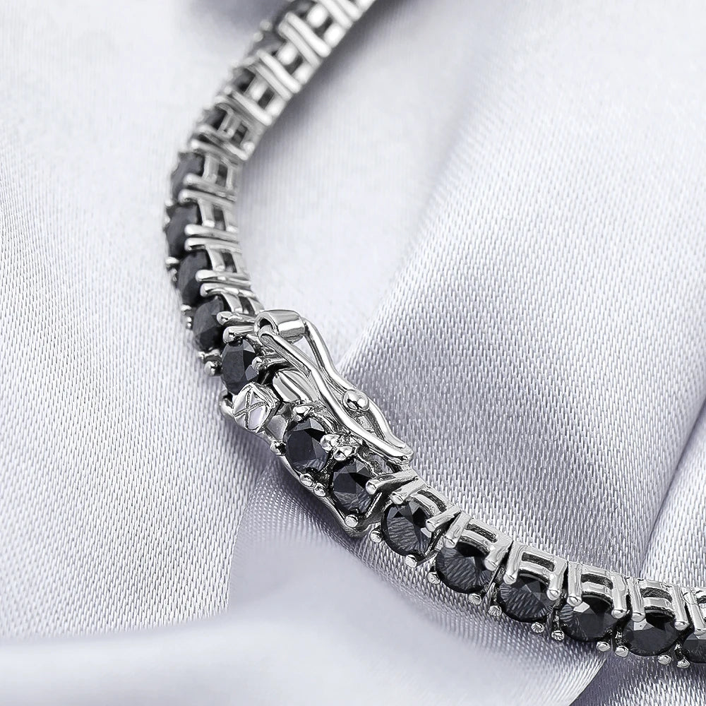 Gradient Moissanite Tennis Bracelet