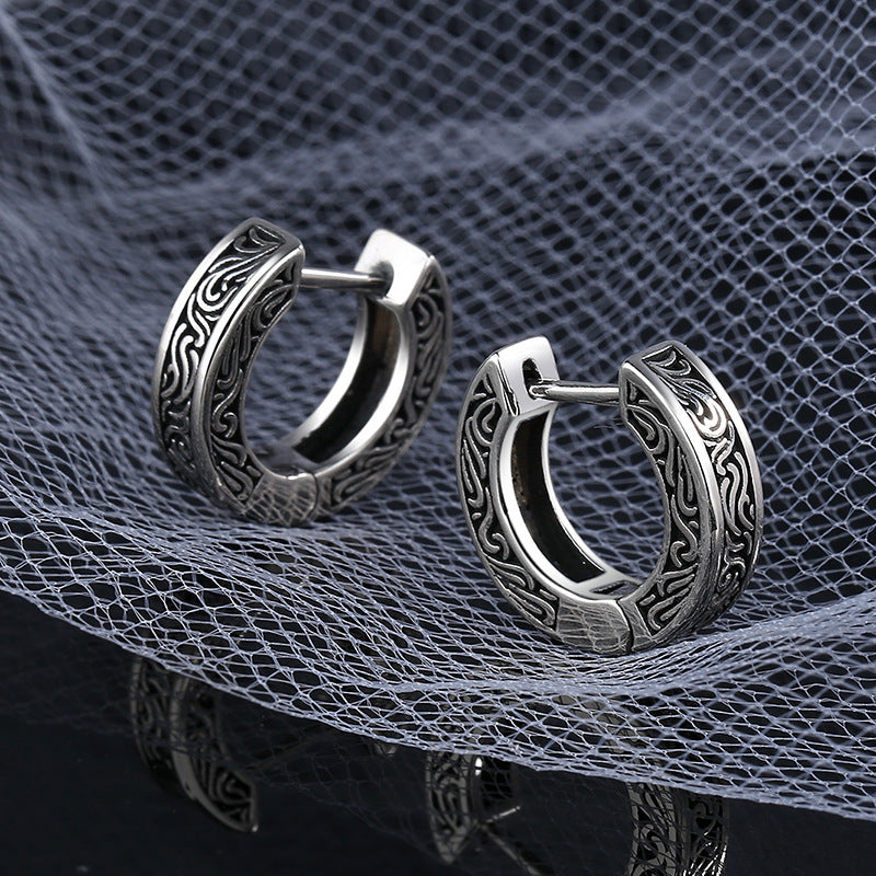 Vintage Silver Earrings – 1 Chic S925 Statement for Everyday Style