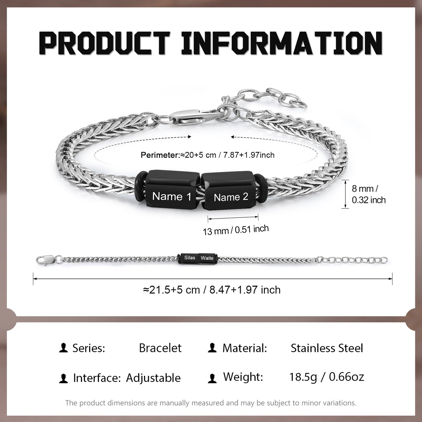 Top 1 Men’s Bracelet – Bold, Rugged & Stylish Design