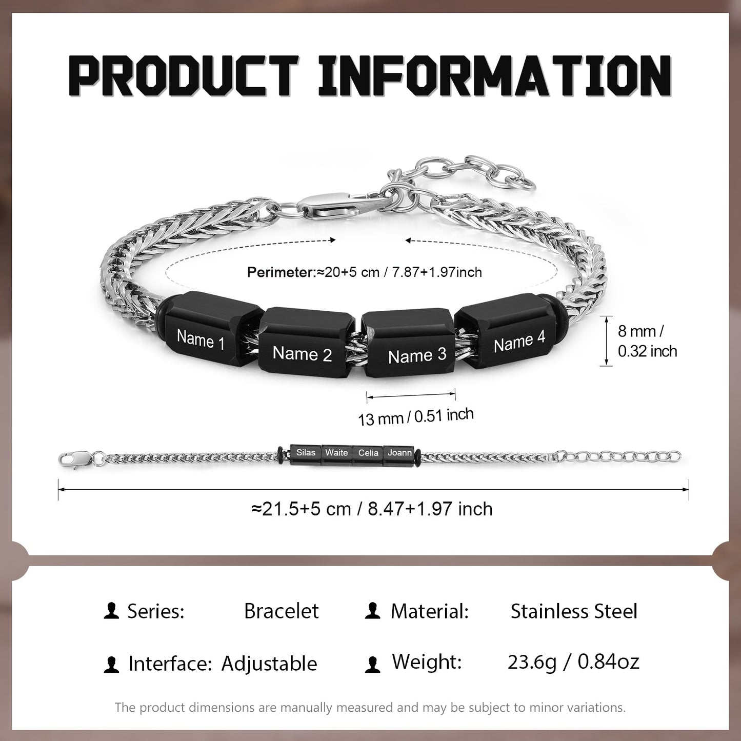Top 1 Men’s Bracelet – Bold, Rugged & Stylish Design