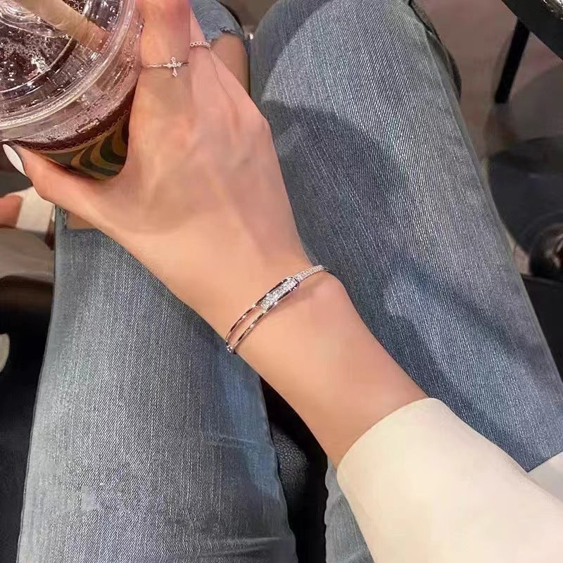 S925 Sterling Silver Bracelet – 1 Stunning Korean Sparkle