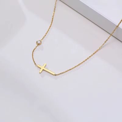 Faith Cross Bracelet Anklet – 2-in-1 Spiritual Elegance