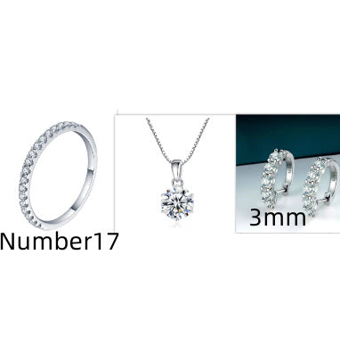 Sterling Silver Moissanite Ring – Elegant Everyday Shine
